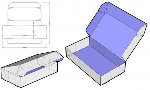 custom die cut design package