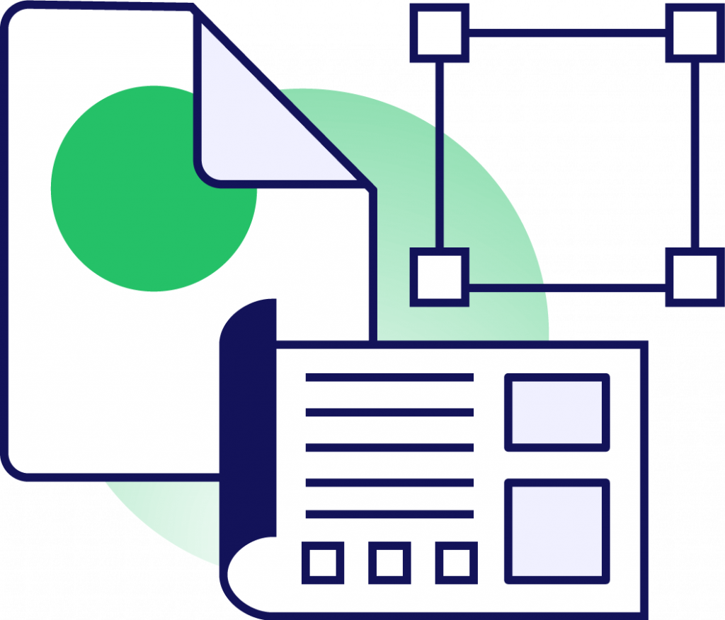 Computer print out icon