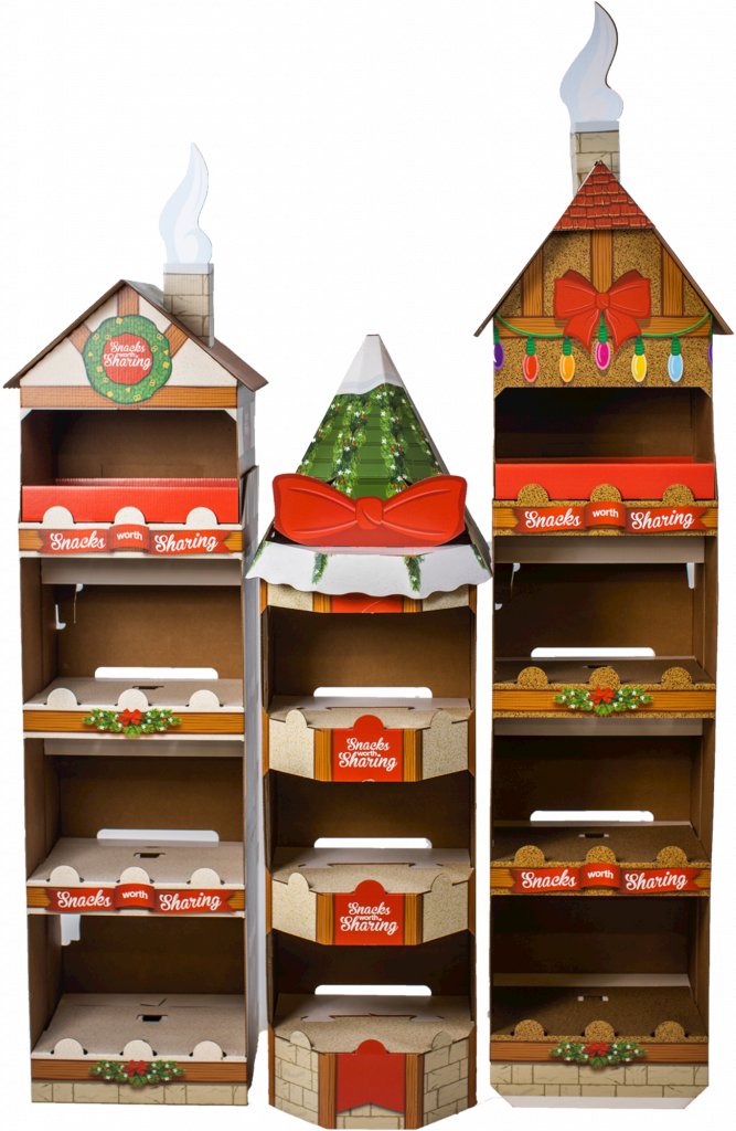 Christmas holiday snacks displays for the holiday